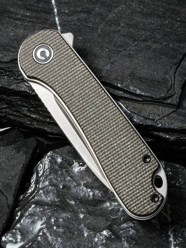 Складной нож CIVIVI Elementum, сталь D2, Dark Green Micarta