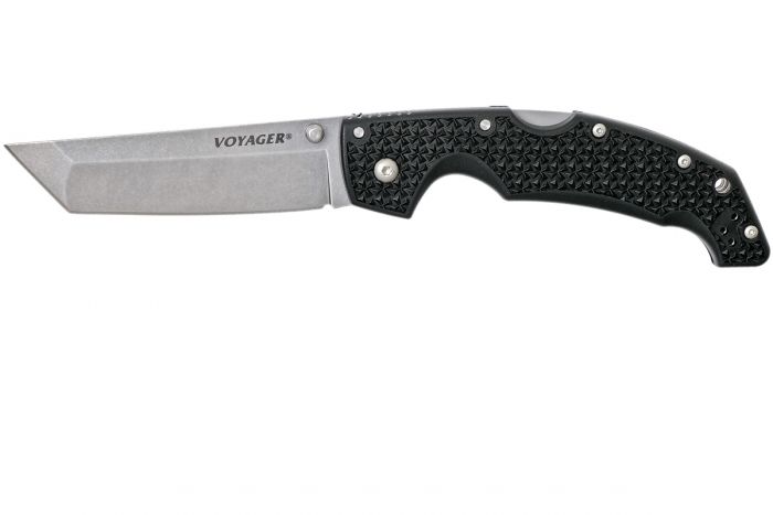 Складной нож Cold Steel Voyager Large Tanto 29AT, сталь Aus 10A, рукоять пластик