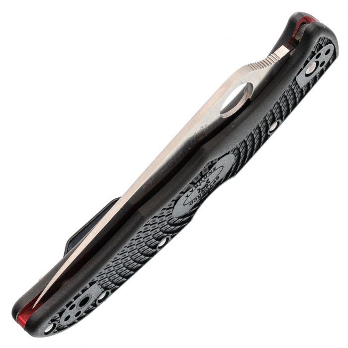 Складной нож Spyderco Endura 4 Lightweight Thin Red Line, сталь VG-10, рукоять FRN