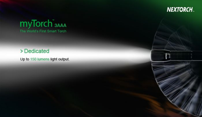 Фонарь светодиодный NexTorch myTorch 3AAA Smart LED (NT-MT3AAA)