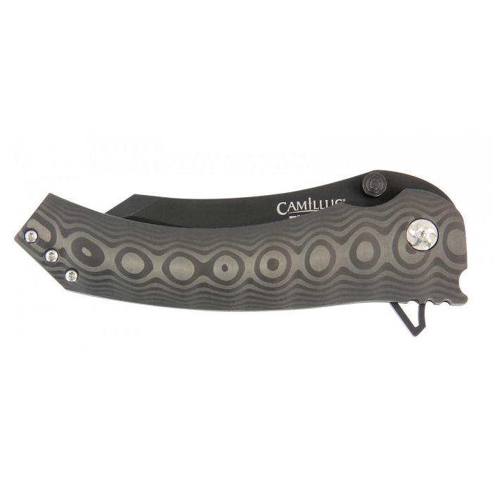 Нож складной Camillus Jolt™, сталь D2, рукоять Carbon Fiber, чёрный