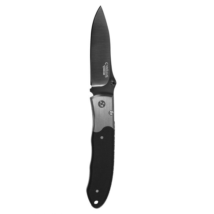Нож складной Camillus Pristine, сталь VG-10, рукоять стеклотекстолит G-10, чёрный