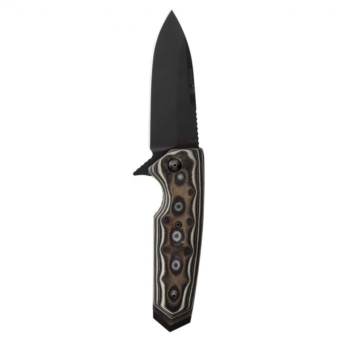 Нож складной Hogue Elishewitz EX-02 Spear Point, сталь 154CM, рукоять стеклотекстолит G-Mascus®, темно-серый